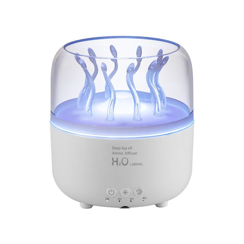 Deep Sea Elf Aroma Diffuser Jellyfish Mood Light Mist Humidifier